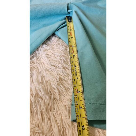 Dunning Golf 10" Short, Men's size 30, color Blue Green - Picture 3 of 7